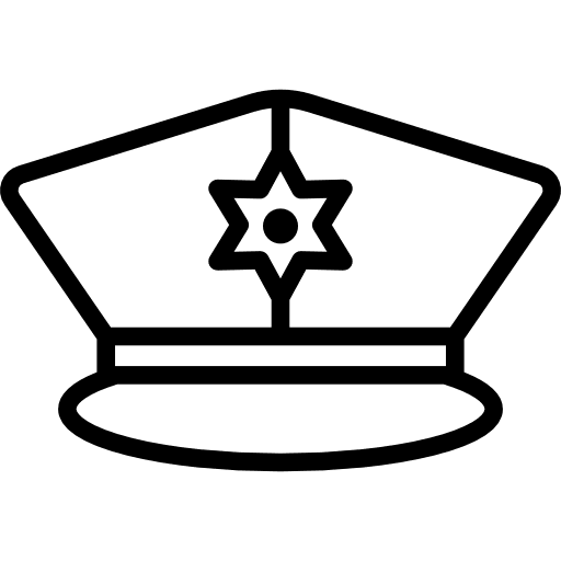 Police police cap authority police icon Police police cap authority police icon