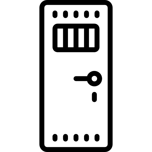 Prison door prison jail icon Prison door prison jail icon