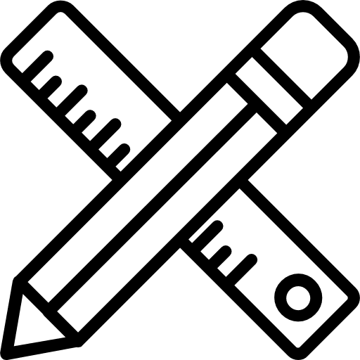 Drawing pencil home repair drawing icon