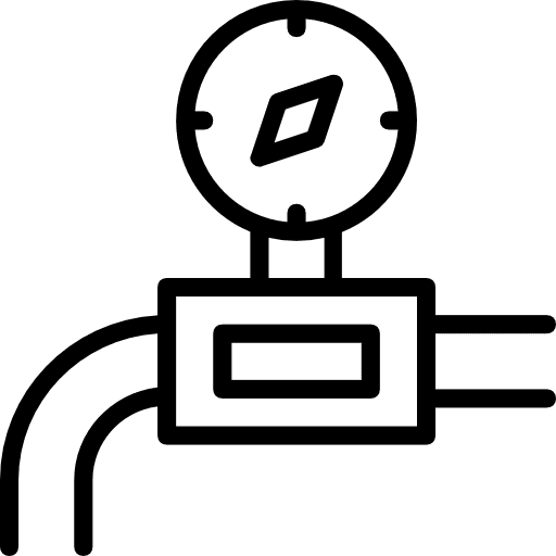 Gas pipe natural gas gas pipe industrial icon