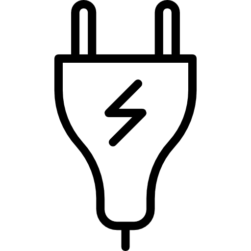 Plug energy no plug plug icon