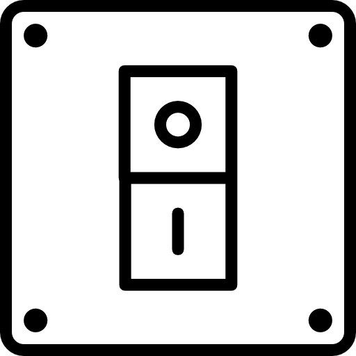 Switch interface electronics technology icon