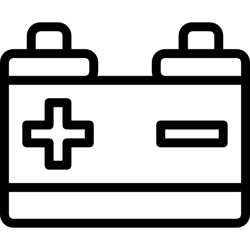 Battery technology power energy icon
