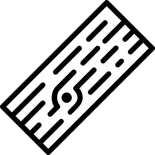 Board construction and tools board wooden icon