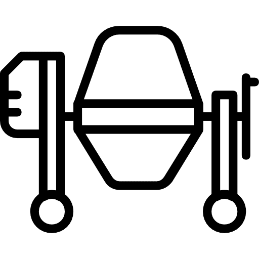 Concrete mixer home repair improvement concrete mixer icon