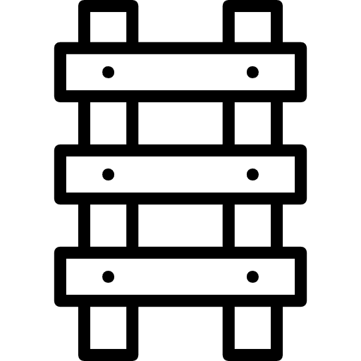 Ladder construction and tools ladder construction icon