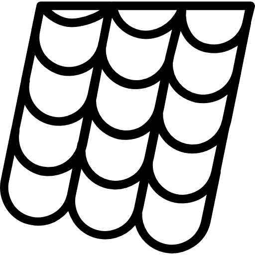 Roof home buildings working icon