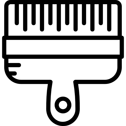 Paint brush brush construction construction and tools icon