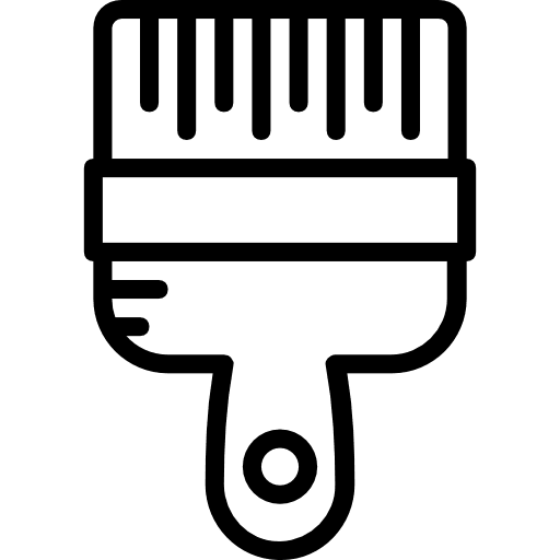 Paint brush paint painter paint brush icon