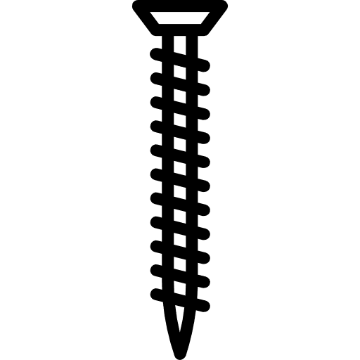 Screw home repair construction screw icon