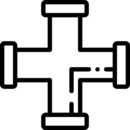 Pipe improvement pipe construction and tools icon