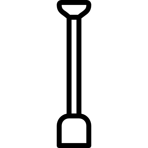 Shovel home repair improvement gardening icon