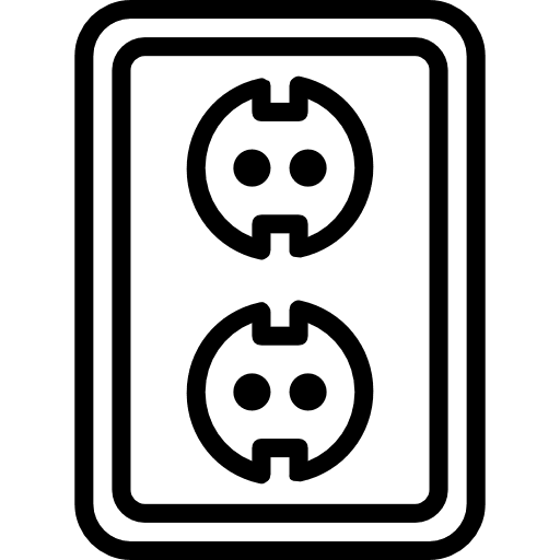 Socket connection plugin socket icon