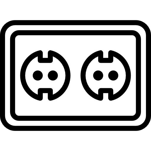 Socket socket connection electronics icon