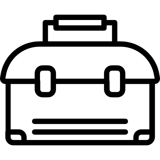 Toolbox home repair construction construction and tools icon