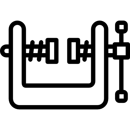 Vise home repair construction and tools vise icon