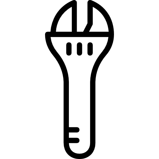 Wrench garage wrench improvement icon
