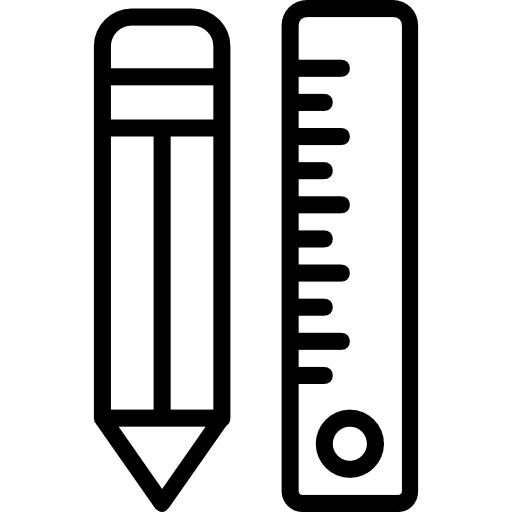 Drawing home repair construction pencil icon