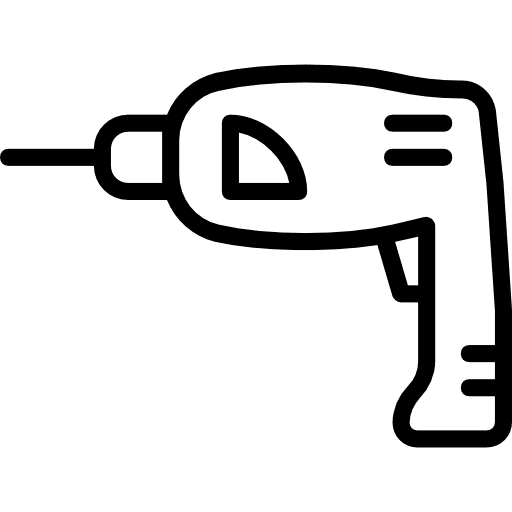 Drill drill drilling machine tools and utensils icon