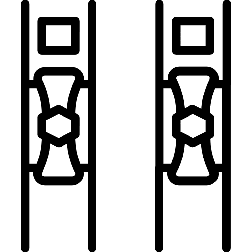 Gas pipe oil industrial valve icon
