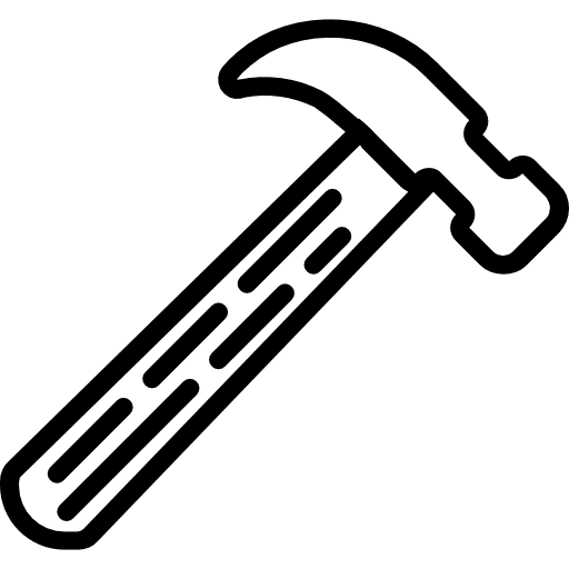 Hammer construction tools and utensils construction and tools icon