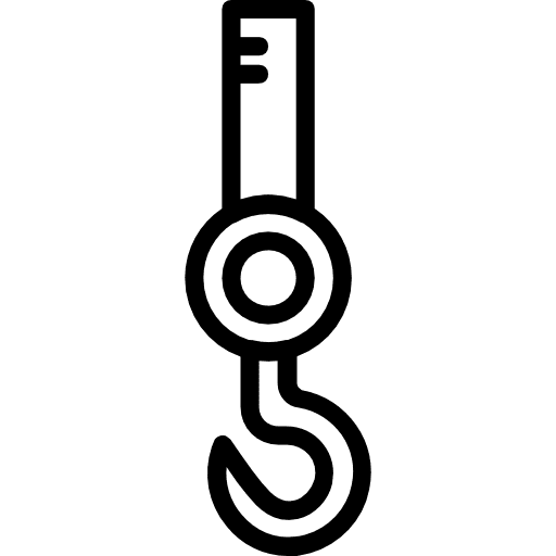 Hook construction hook lift icon