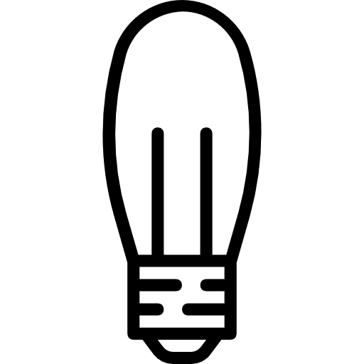 Light bulb electricity technology invention icon