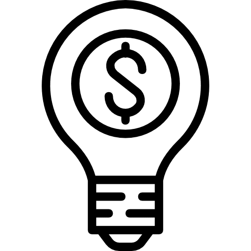 Light bulb electricity light bulb illumination icon