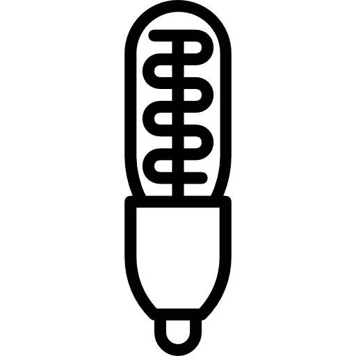 Light bulb technology invention light bulb icon