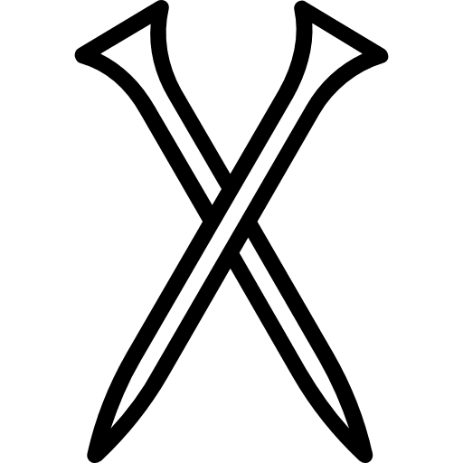 Nails construction and tools tool construction icon