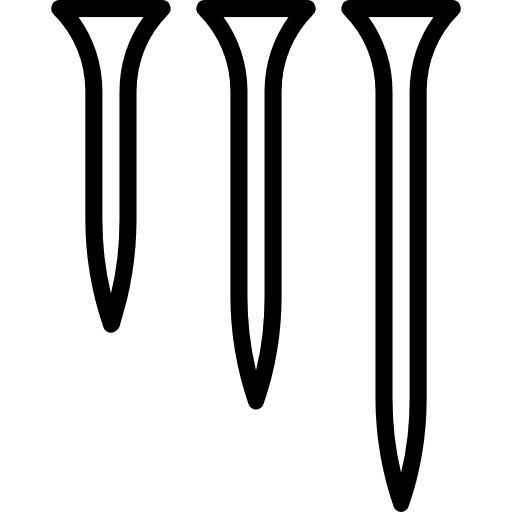 Nails construction home repair tool icon