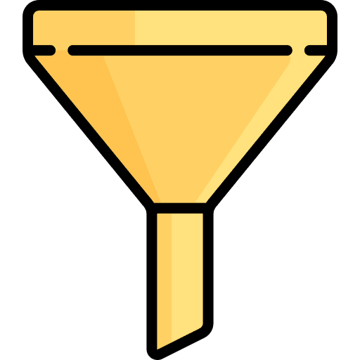Filter filtering filter ui icon