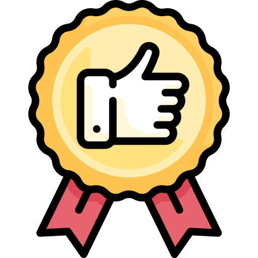 Like credibility thumb up high quality icon