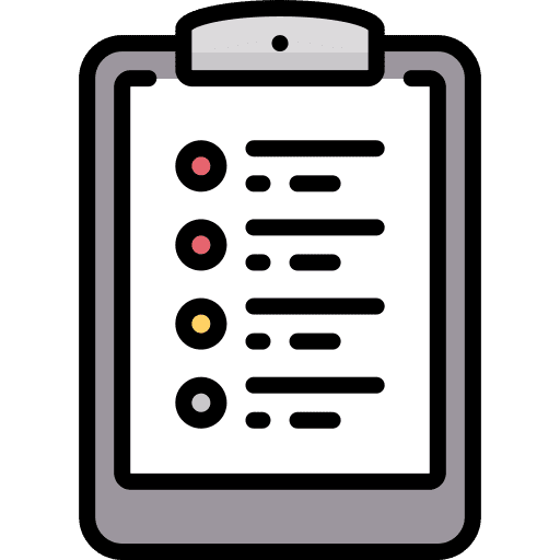 Clipboard tools and utensils miscellaneous clipboard icon