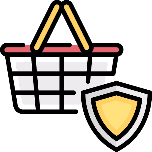 Shopping basket store purchase shopping basket icon