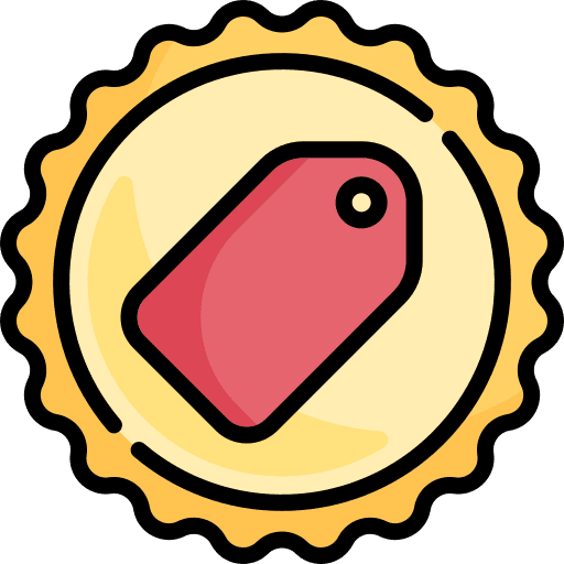 Tag label price tag price icon