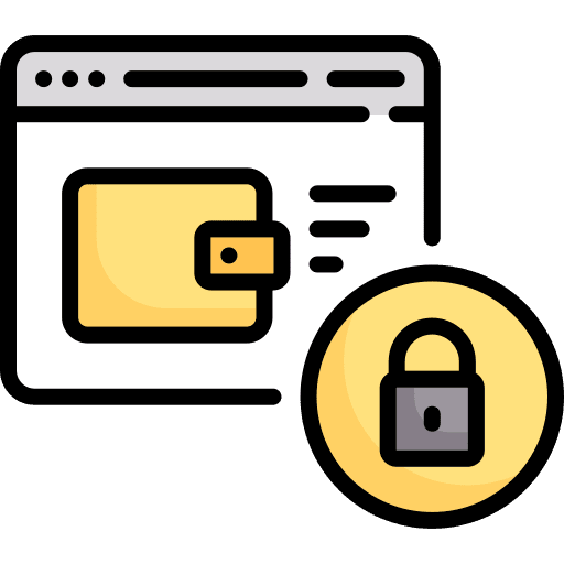 Online shop multimedia commerce browser icon