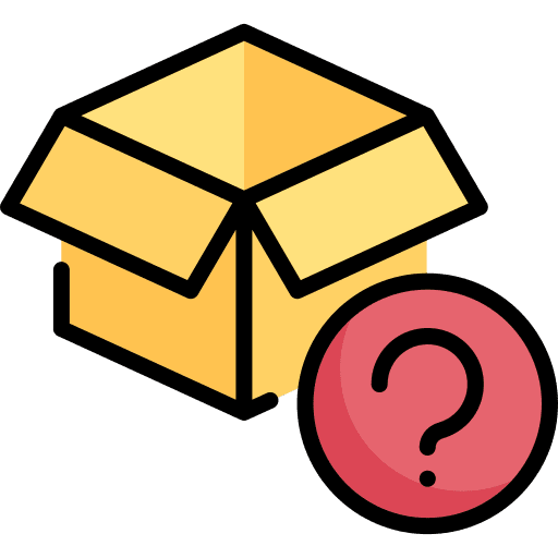 Package shipping and delivery delivery box icon