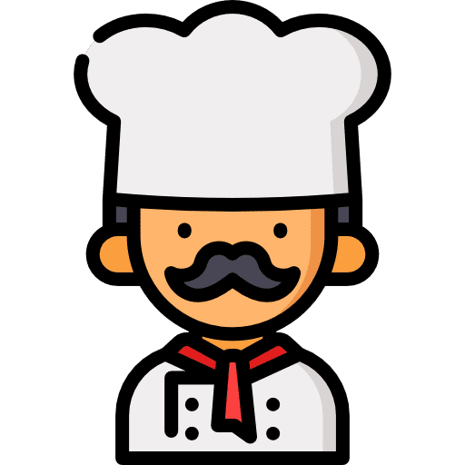 Chef restaurant people chef icon