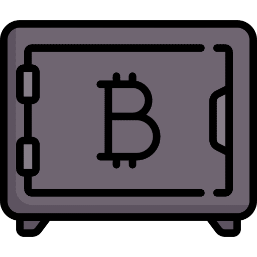 Safebox banking bank business icon