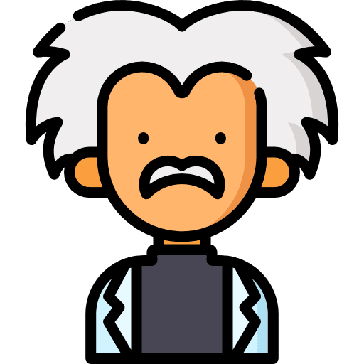 Scientist profession doctor healthcare and medical icon