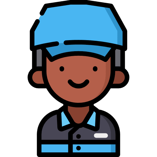 Courier user courier shipping and delivery icon