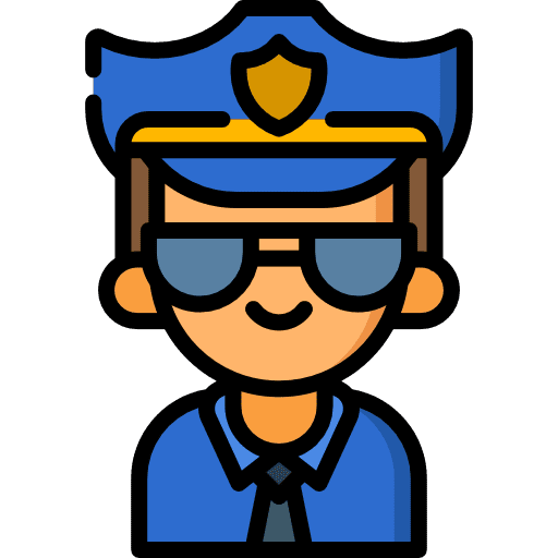 Police avatars person policeman icon
