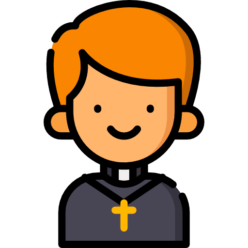 Priest professions and jobs job religious icon
