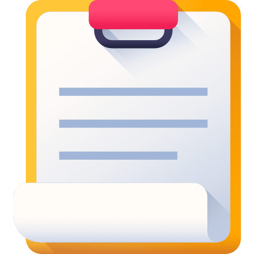 Clipboard list business and finance miscellaneous icon