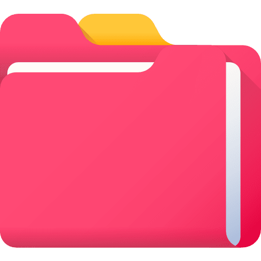 Folder interface file storage data storage icon