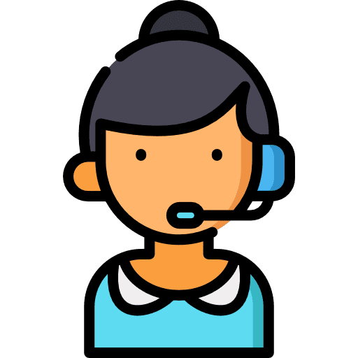 Telemarketer support telemarketer call icon
