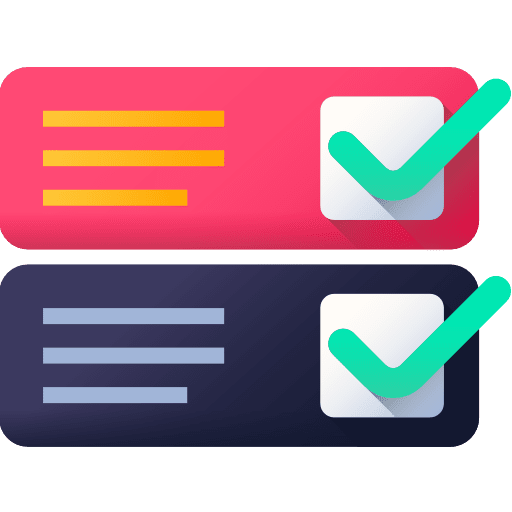 Usability interface checking ui icon