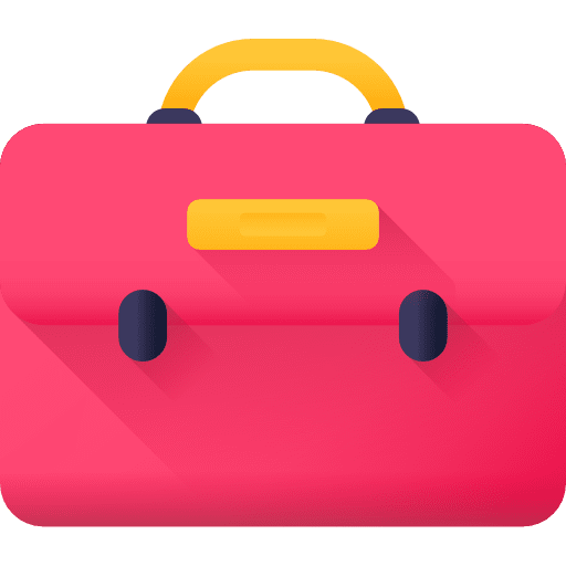 Briefcase travel business bag icon Briefcase travel business bag icon