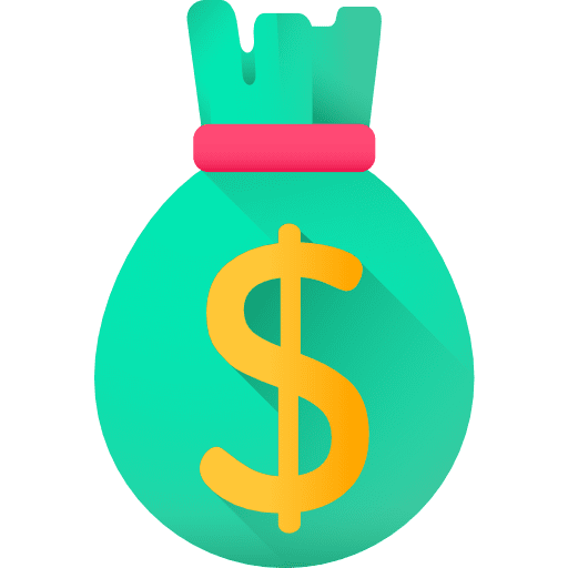 Money bag business and finance money banking icon Money bag business and finance money banking icon